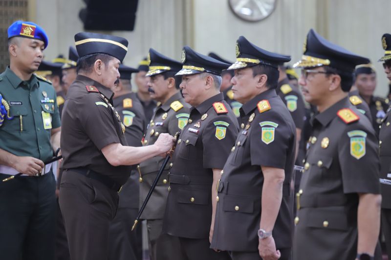 Jaksa Agung lantik kajati dan pejabat eselon II Kejagung