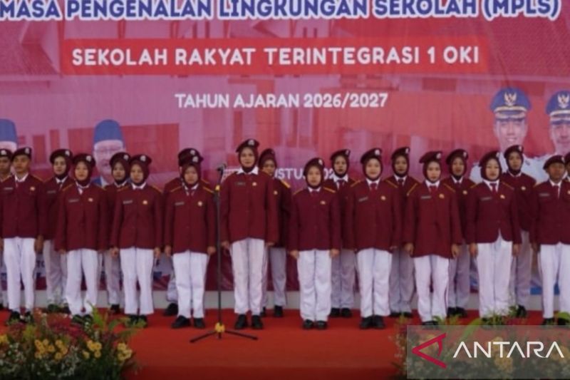 Sebanyak 184 siswa tempuh pendidikan gratis di Sekolah Rakyat OKI