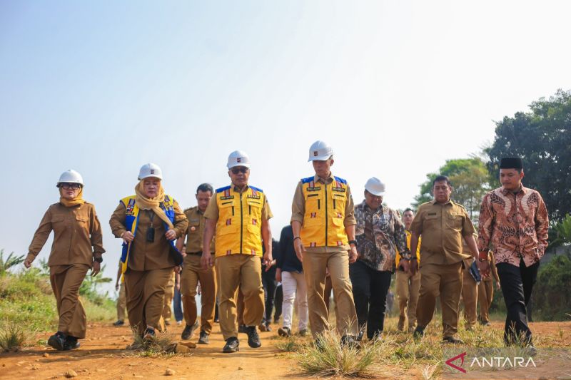 Pemkot Bogor mulai bangun jalan 1,4 km menuju pusat pemerintahan baru