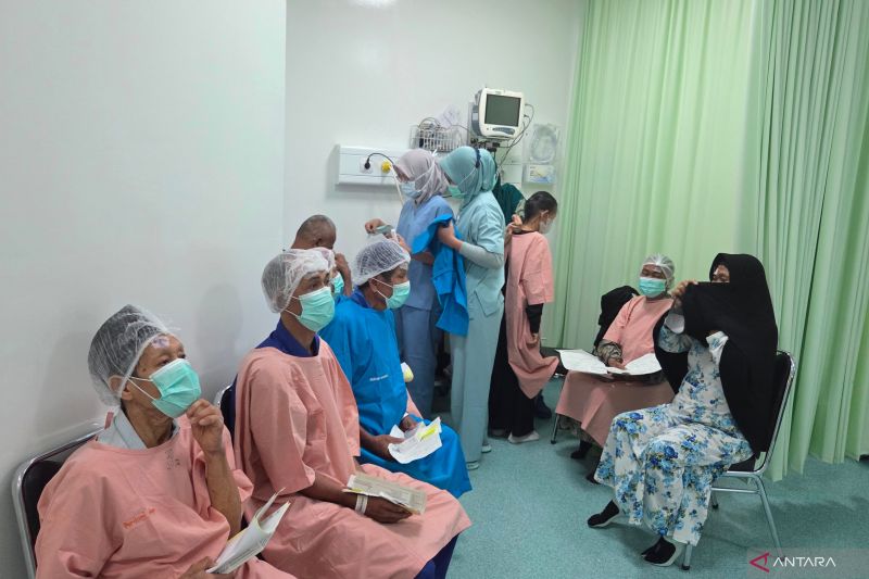 Kanwil Ditjenpas DKI perluas layanan kesehatan lewat operasi katarak