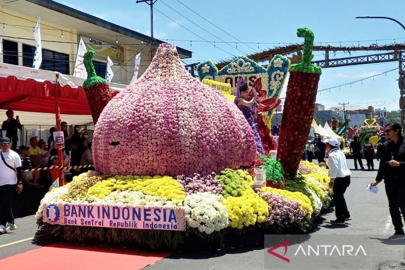BI tingkatkan penggunaan QRIS di Tomohon International Flower Festival