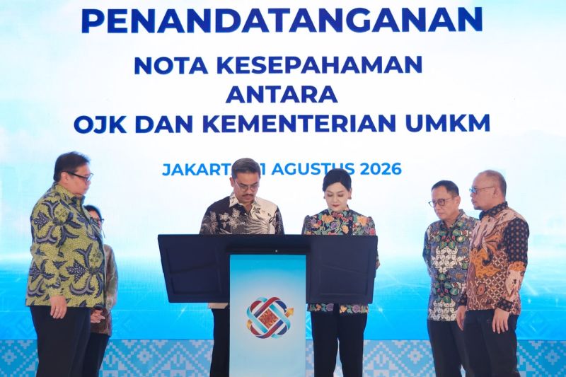 OJK dan Kementerian UMKM bentuk satgas perluas pembiayaan UMKM