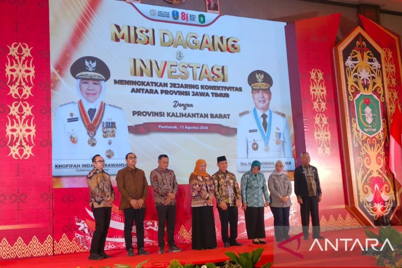 Misi dagang Jatim-Kalbar bukukan transaksi Rp2,3 triliun