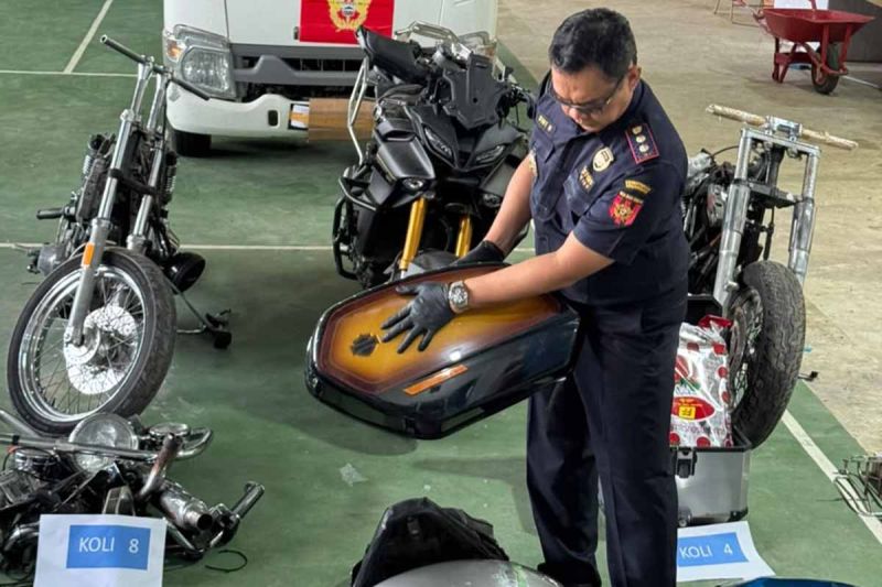 Tim gabungan Bea Cukai Langsa gagalkan penyelundupan sepeda motor