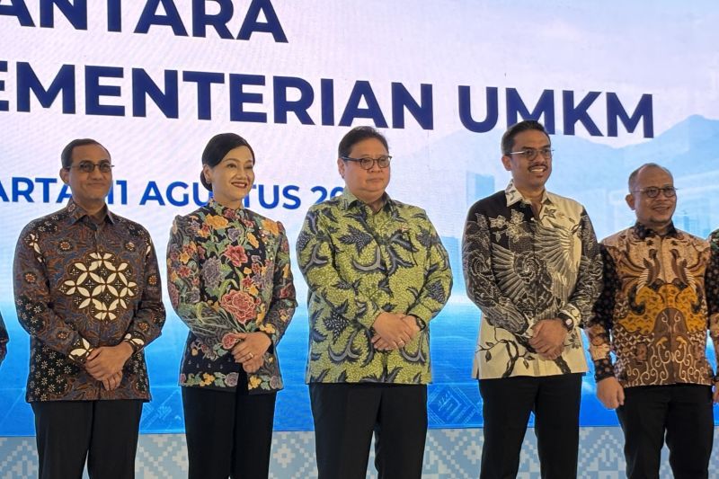 Menko Airlangga usul target kredit UMKM jadi Rp2.000 triliun