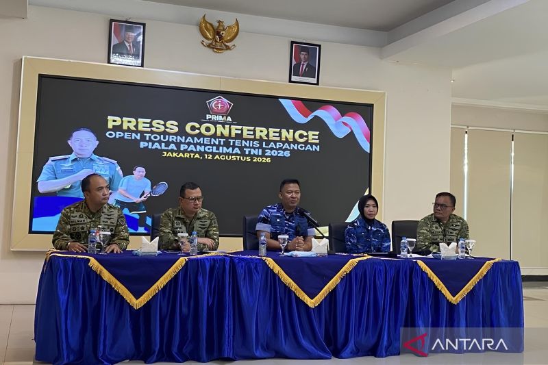 Turnamen tenis Piala Panglima jaring bibit atlet potensial