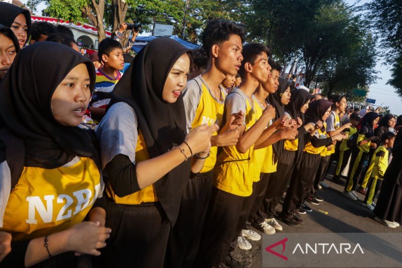 Pembacaan teks proklamasi oleh 1.000 difabel di Malioboro catatkan rekor Muri