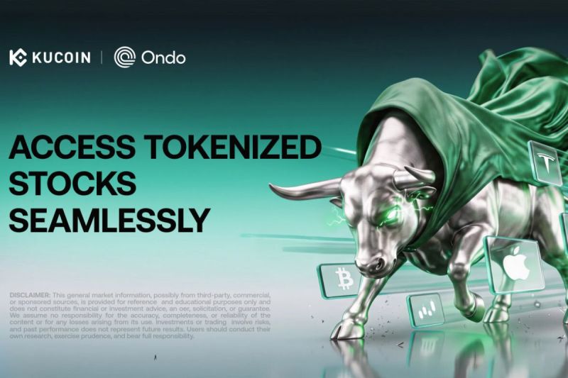 KuCoin Perkuat Ekosistem RWA lewat Ondo Tokenized Stocks di KuCoin Alpha