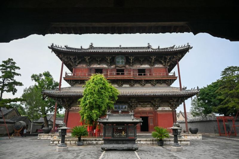 Potret keindahan Kuil Dule di Tianjin