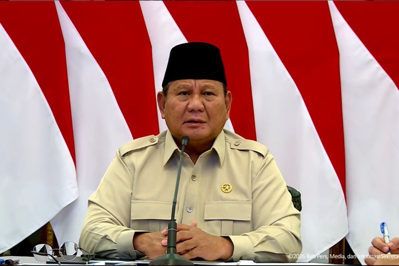 Prabowo apresiasi TNI-Polri bangun 3.395 jembatan dan 3.000 sumber air