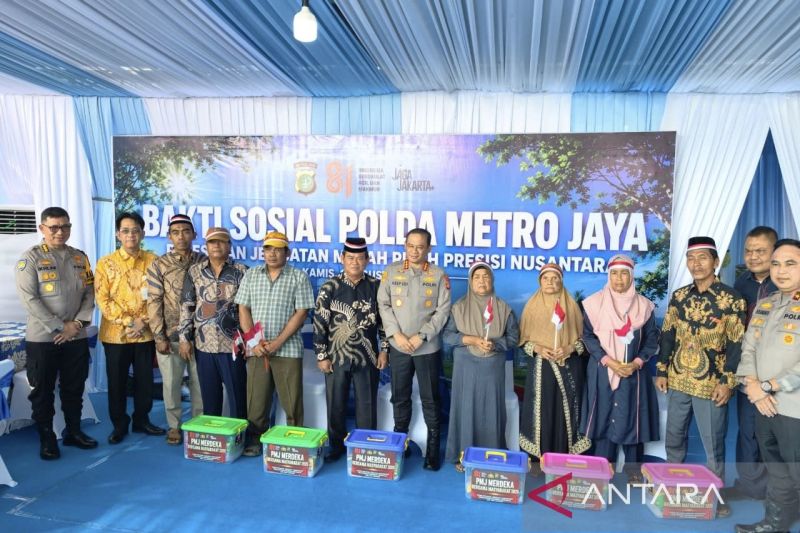 Polda Metro resmikan lima Jembatan Merah Putih Presisi permudah akses