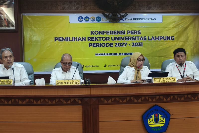 Unila buka pendaftaran bakal calon rektor periode 2027–2031