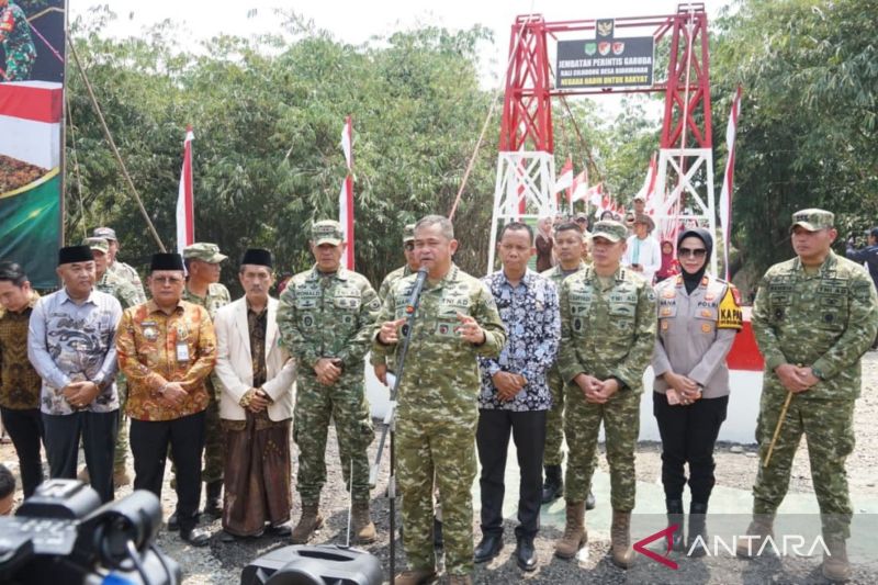 TNI targetkan bangun 11.000 fasilitas publik tahun 2026
