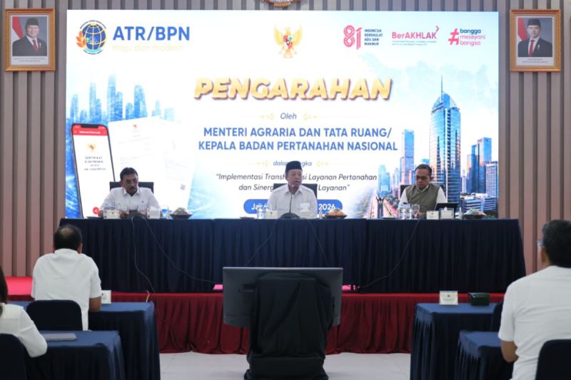 Menteri Nusron: Transformasi layanan membutuhkan komitmen bersama