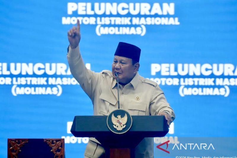 Presiden dukung skema tukar kendaraan bensin dengan motor listrik