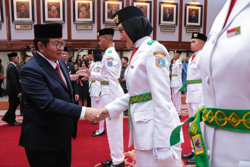 Pram minta anggota Paskibraka miliki sikap disiplin dan tanggung jawab