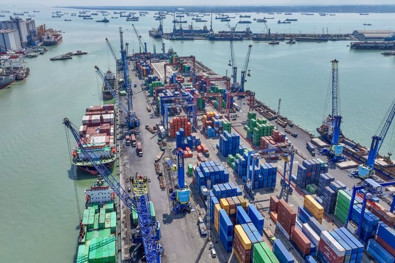 TTL: Efektivitas 3 terminal dorong arus peti kemas tumbuh 13,3 persen