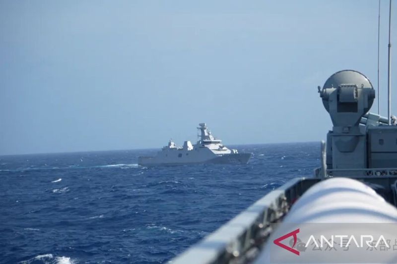 Angkatan Laut China-TNI AL selesaikan latihan di timur Pulau Taiwan