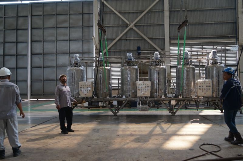 Barata Indonesia kirim reaktor B100 ke Kalsel demi dukung EBT nasional