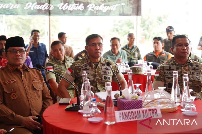 Pangdam: Jembatan dan air bersih perkuat ketahanan wilayah