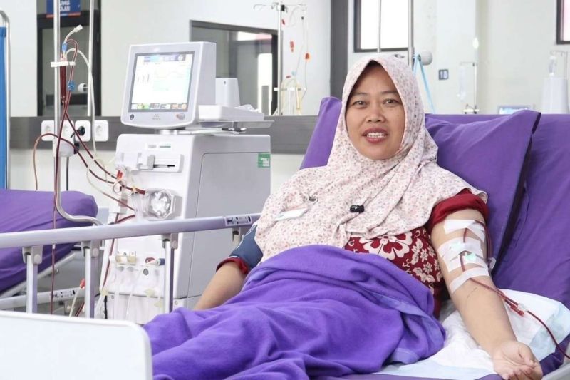 JKN jadi penopang harapan Herna di balik rutinitas cuci darah