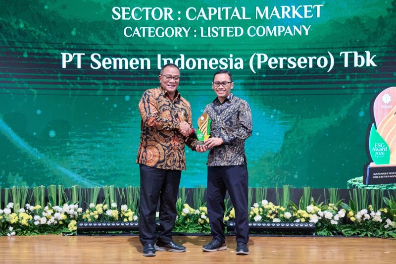 SIG raih ESG Award 2026, intensitas emisi cakupan satu turun 21 persen