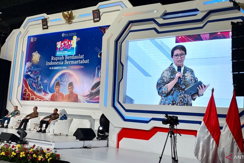 Retno Marsudi: Cinta rupiah perkuat ketahanan ekonomi nasional