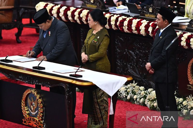 Puan sebut pidato Prabowo singgung PDIP adalah ajakan untuk kompak