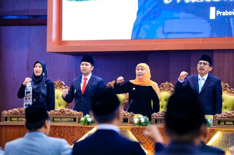 Khofifah: Jatim siap jalankan empat pedoman kepemimpinan Prabowo