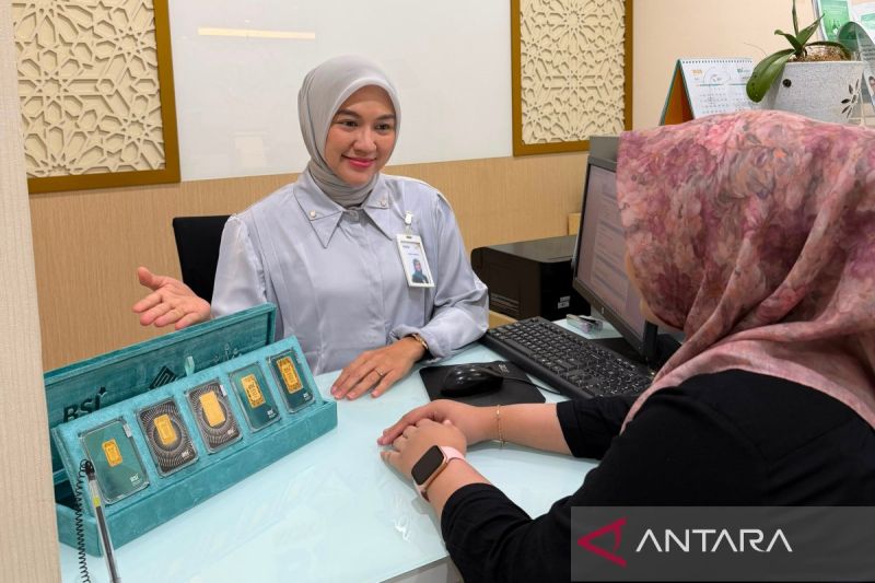 Rabu ini harga emas tiga jenama di Pegadaian kompak turun