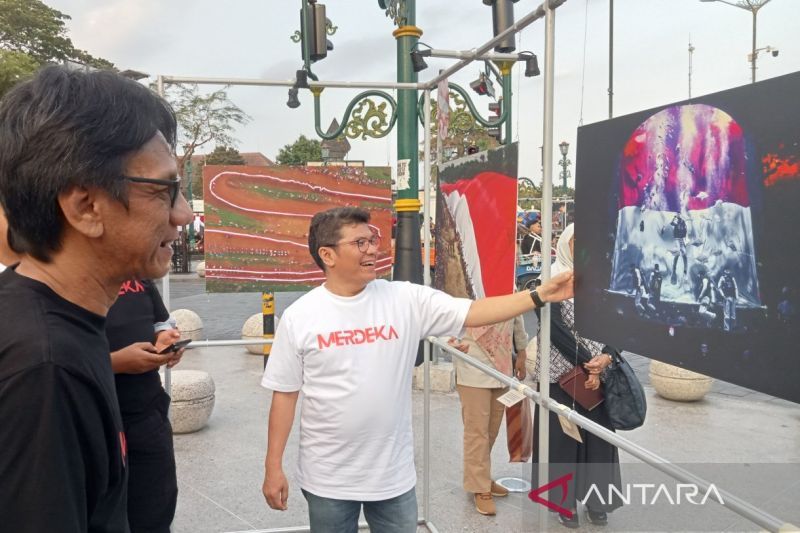 68 karya foto ANTARA dipamerkan di Titik Nol Kilometer Yogyakarta