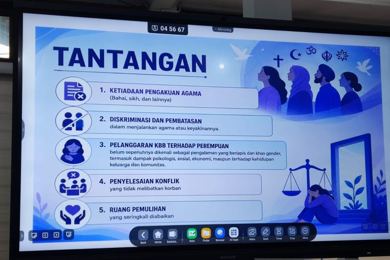 Komnas: Tren kasus kebebasan beragama meningkat dalam lima tahun