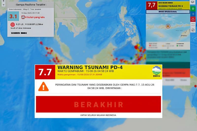 Terpopuler, gempa M 7,7 di NTT hingga MBG diteruskan
