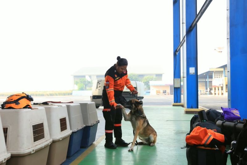 Polri kirim tim SAR dan K-9 guna bantu pencarian korban gempa NTT