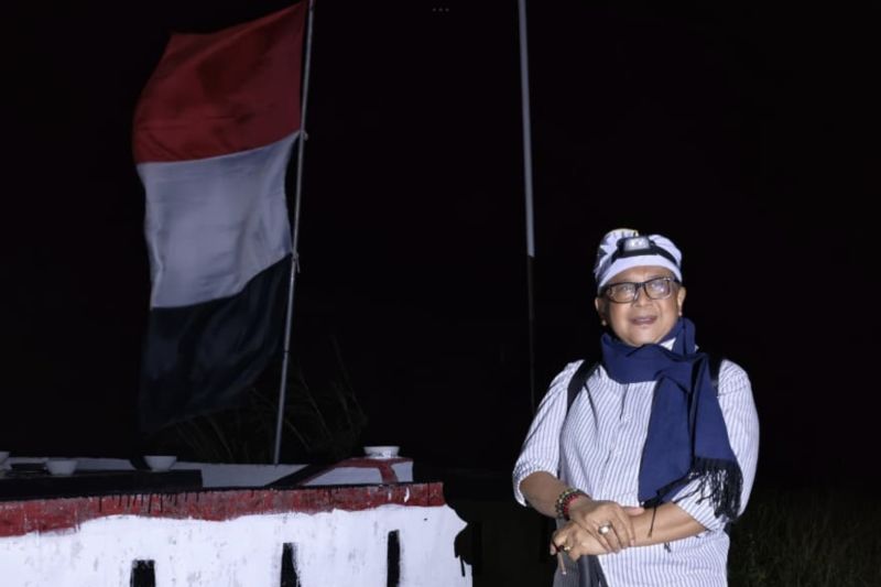 Hasto refleksikan HUT RI dari Pusuk Buhit Samosir