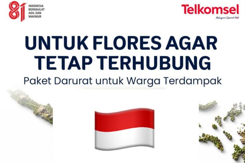 Telkomsel pulihkan layanan jaringan pascagempa M7,7 di NTT