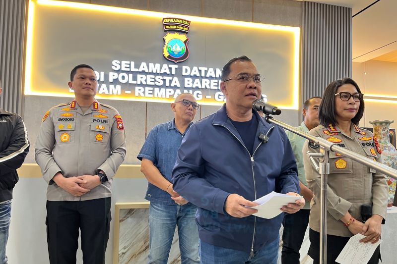 Bareskrim grebek kasino di Nagoya Batam, 197 orang diamankan