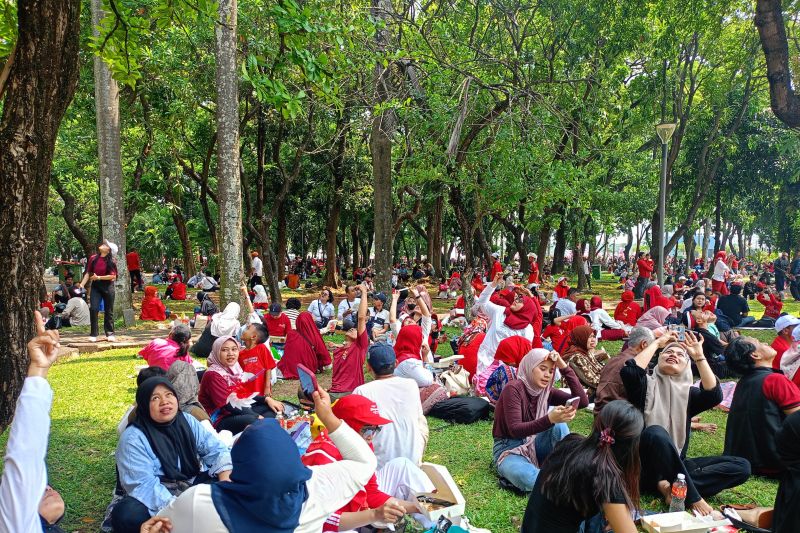 HUT 81 RI di Monas: di balik kemeriahan, ada doa untuk warga NTT