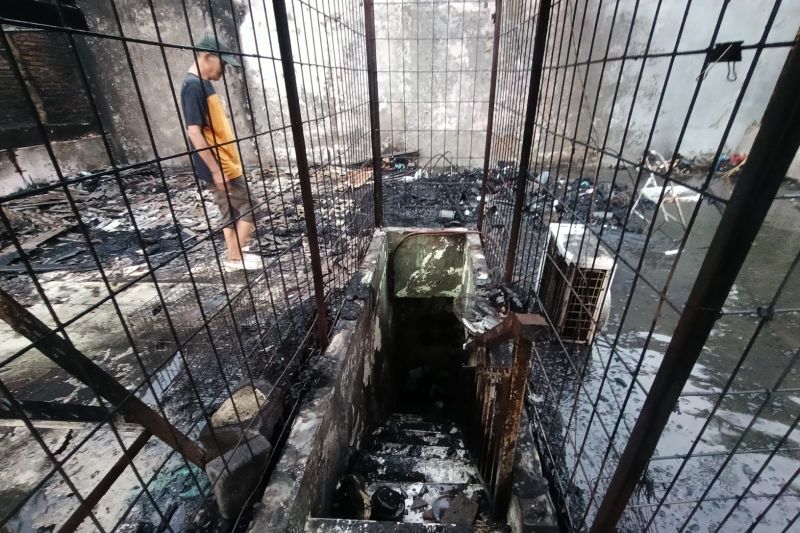 Rumah warga di Kebon Jeruk Jakbar hangus dilanda kebakaran