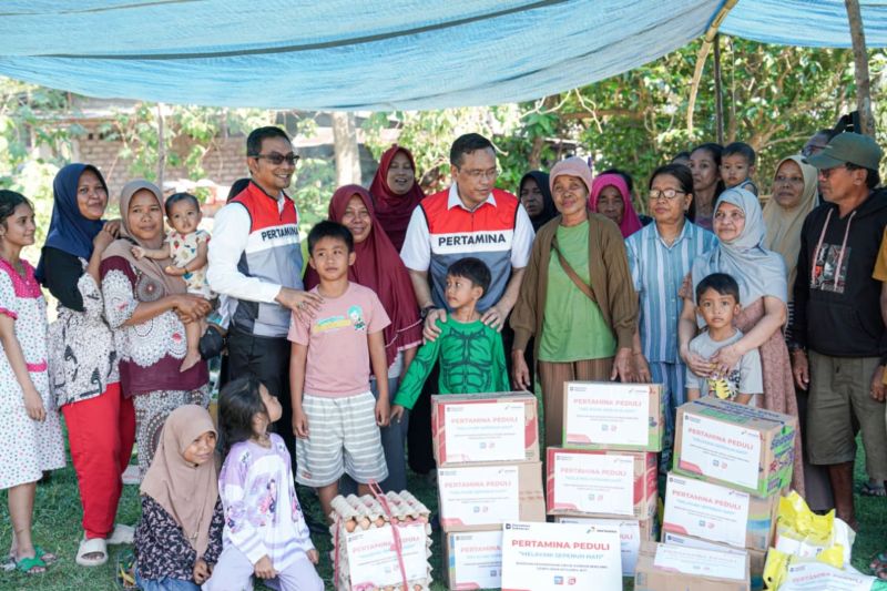 Pertamina pastikan bantuan masyarakat terdampak gempa tepat sasaran