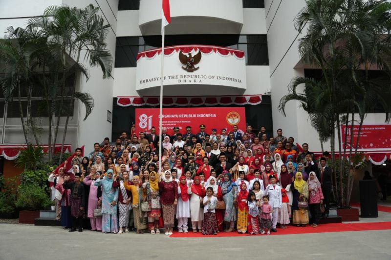 HUT RI, Dubes Listyowati ajak masyarakat terus berkarya untuk bangsa