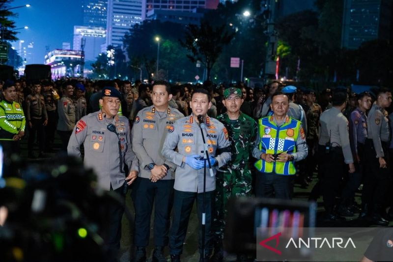 Polisi dalami temuan sajam saat unjuk rasa mahasiswa di Jakarta