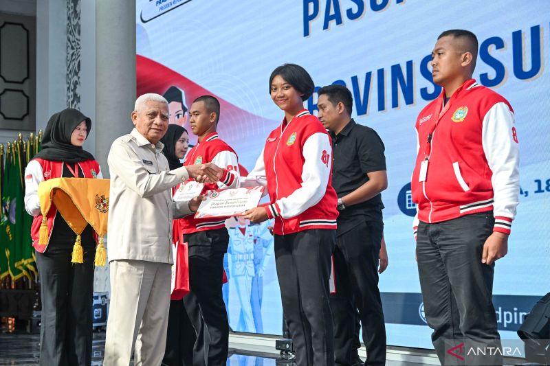 Wagub Sumut: Pembinaan Paskibraka tidak berhenti pada momentum HUT RI