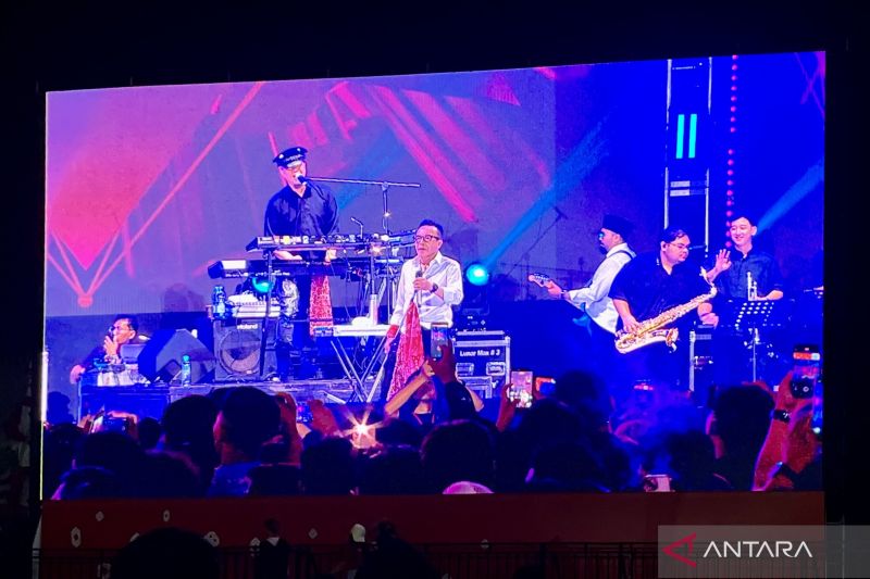 Dewa 19, Ari Lasso, Mulan Jameela semarakkan HUT ke-81 RI di Monas