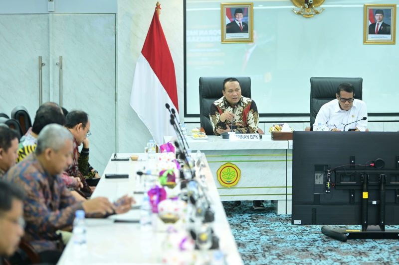 BPK: LK Kementan serta Bapanas masing-masing peroleh opini WTP dan WDP