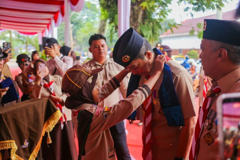 Wali Kota Bogor: Gerakan pramuka bentuk karakter generasi muda