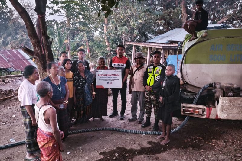 Pertamina Patra Niaga bantu 35.000 lt air bersih untuk warga Maumere
