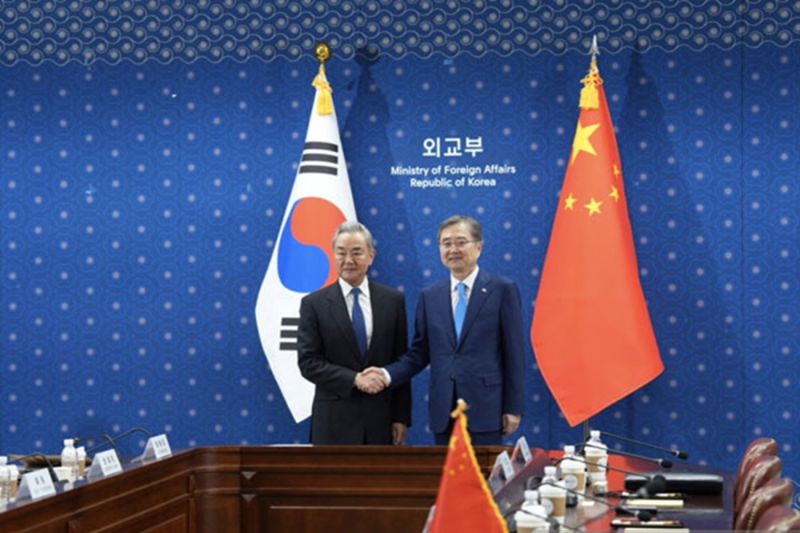 Menlu China-Korsel bertemu, bicarakan isu terkini Semenanjung Korea