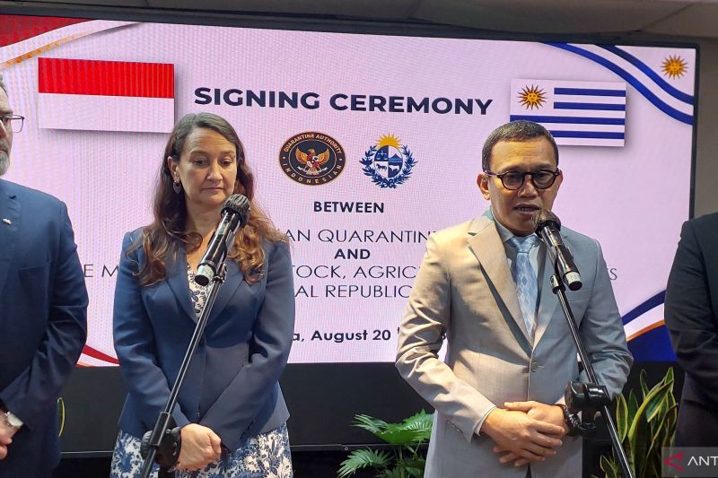 Barantin kerja sama dengan Uruguay perluas ekspor ke Amerika Latin