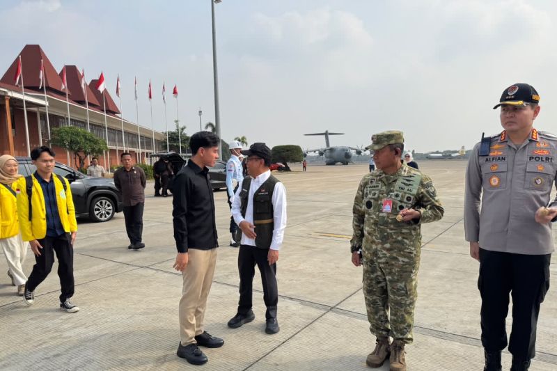 Gibran tiba di NTT tinjau penanganan pascagempa
